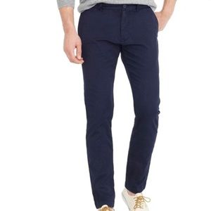 NWOT J. Crew slim-fit lightweight garment-dyed stretch chino in navy 31/30